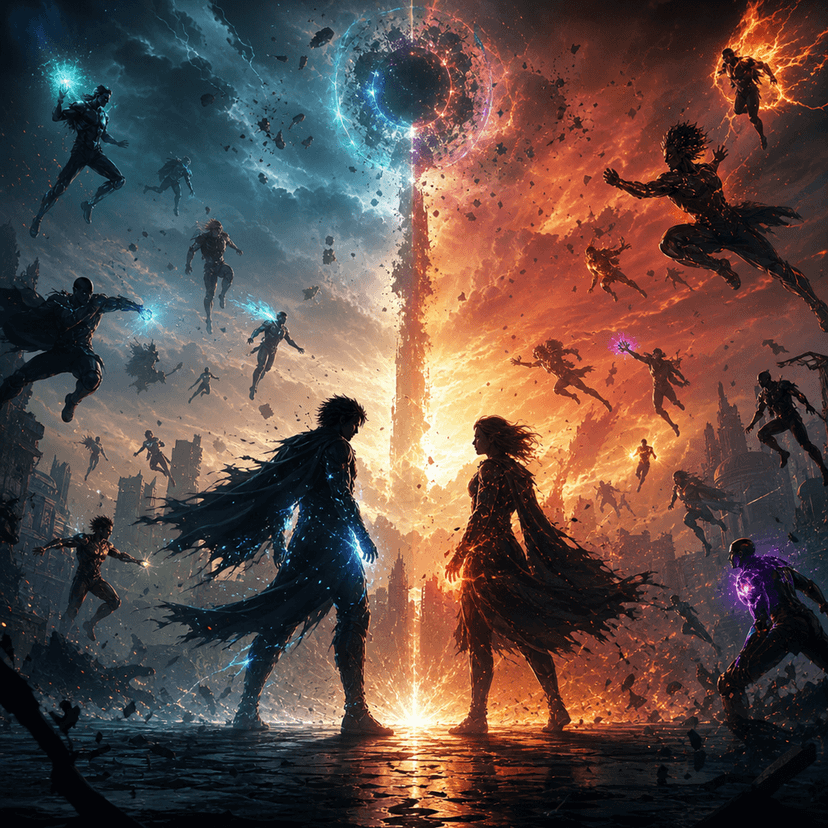 Superhuman Showdown cover